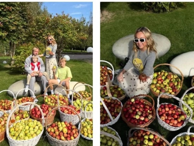 Яна Рудковская организовала урожайный фотосет: что скрыто за семейными улыбками