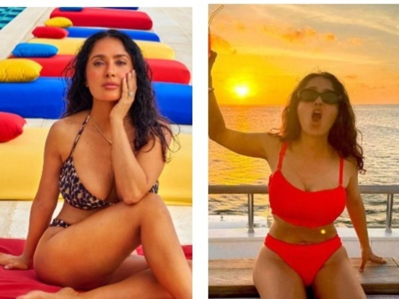 Яна Рудковская в восторге: как Сальме Хайек удаётся выглядеть на 30 лет моложе